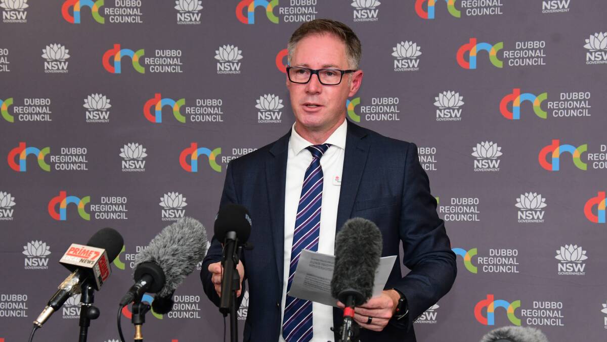 KEEP UP THE GOOD WORK: Western NSW Local Health District Chief Executive Scott McLachlan is warning against complacency as we receive good news about case numbers and vaccination rates. Picture: File