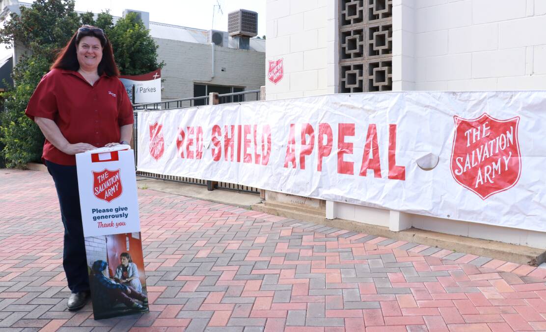 Forbes and Parkes Salvation Army officer Sandra Walmsley is asking people to dig deep and give generously during this month's Red Shield Appeal.