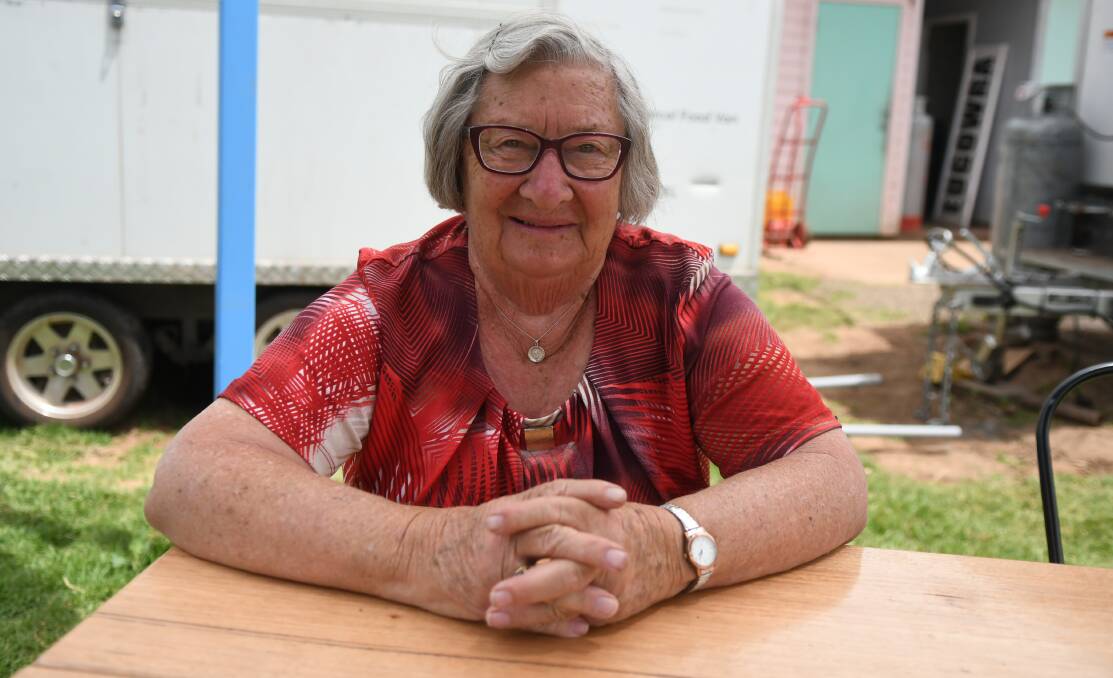 Mavis Cross has been in Eugowra for 62 years and loves it, with no plans to go anywhere. Picture by Renee Powell