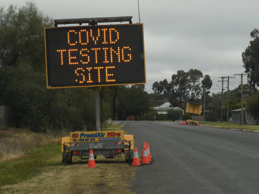 COVID-19 testing was set up in Parkes and Forbes last Thursday and Friday.