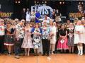 I STILL DO: Dozens of couples renewed their wedding vows at the Elvis Festival on Sunday. 