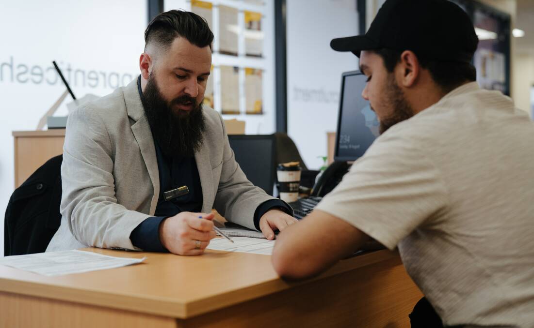 NEW SERVICE: VERTO's Jeremy Tracy at work as the not-for-profit organisation prepares to offer free financial counselling to Central West clients. Photo: Submitted