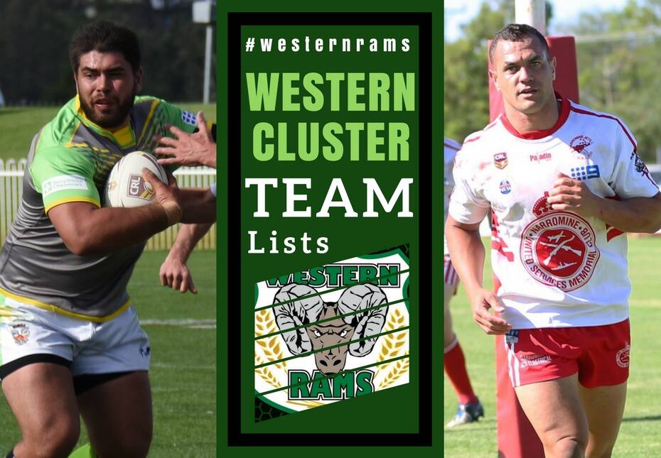 ALL STAR CAST: Orange CYMS' former NRL gun Chris Grevsmuhl and Narromine's First Nation Goannas skipper Wes Middleton are two of the big names set to play for Group 10 and Group 11 respectively. 