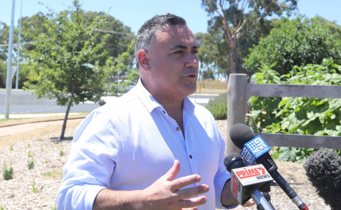 RELIEF: John Barilaro has confirmed the lockdown orders in Orange, Cabonne and Blayney LGAs will be lifted at midnight. Photo: CARLA FREEDMAN