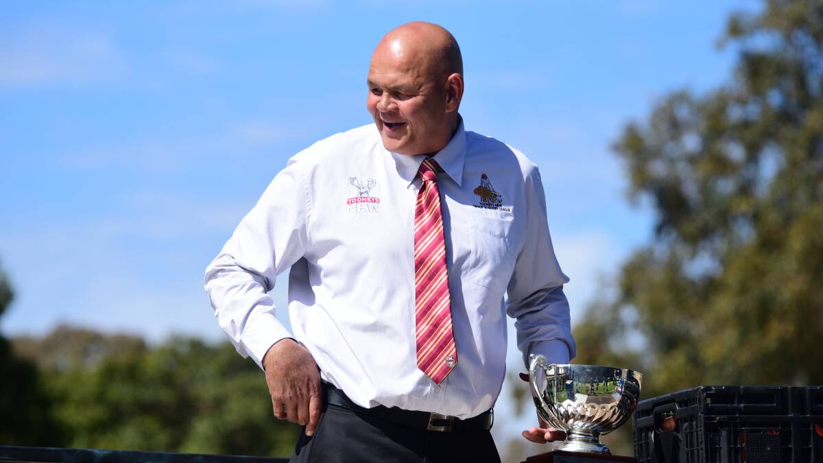 FORWARD THINKING: Derrick Hoe says a potential switch to the scheduling of the NAB Western Premiers Challenge might help kick the concept along a bit. Photo: BELINDA SOOLE