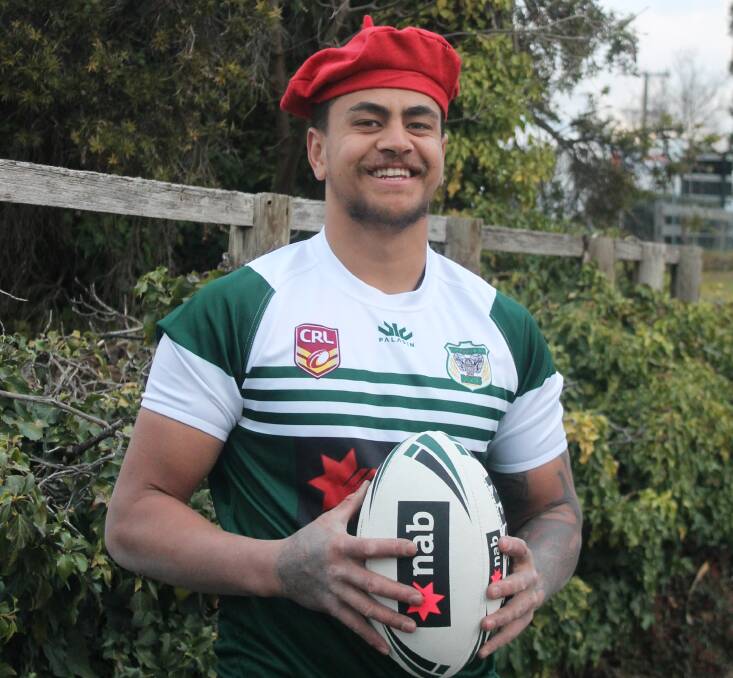 PICK ME: Orange Hawks backrower Rakai Tuheke has already represented Western this season but is keen to be part of a Rams side that plays France later this year. Photo: PETER CLARKE