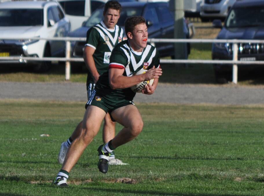 UP FRONT: Blayney's Liam Henry has earned a starting spot for Western's under 18s match-up with Riverina on Saturday. 