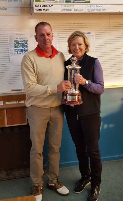 Robert Cheney's +5 was the winning individual score in the Qantas Cup sponsored by Anita Medcalf last Saturday.