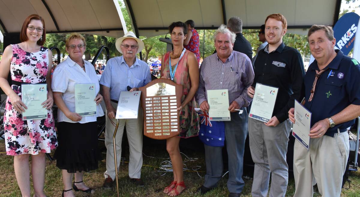 A new award, Environmental Citizen of the Year, will be presented in Parkes on Australia Day this year.