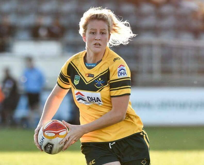 Talesha Quinn is in the Jillaroos squad for the weekend.