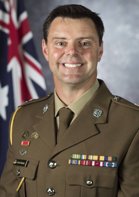 COMING HOME: Lieutenant Colonel Dave Heatley will be special guest for Anzac Day in Parkes.