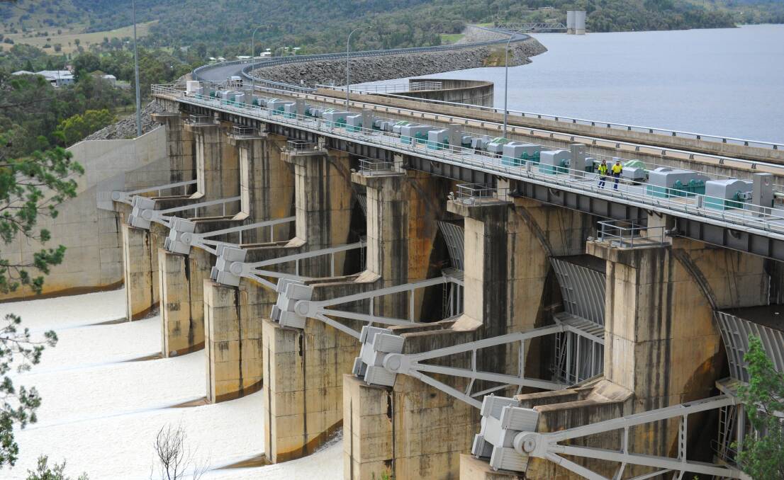 Wyangala Dam - wall may be raised.