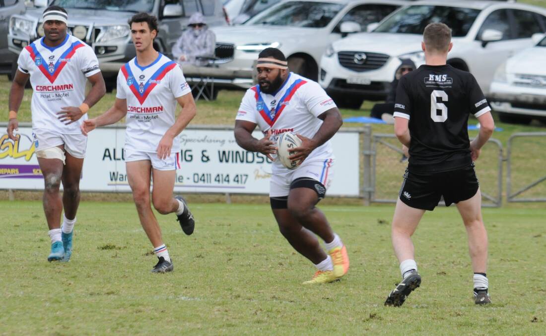 SELECTED: Tikoko Noke has made an immediate impact at Parkes and that form has been noticed by Fiji Bati selectors. Photo: NICK GUTHRIE