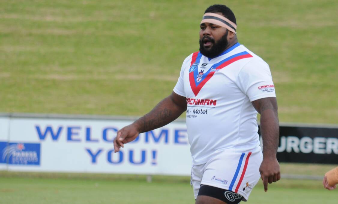 SELECTED: Tikoko Noke has made an immediate impact at Parkes and that form has been noticed by Fiji Bati selectors. Picture: NICK GUTHRIE