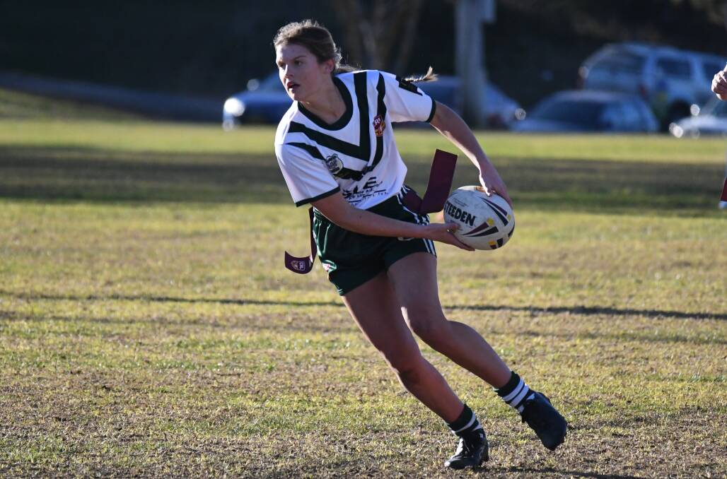 The Western Rams had two sides contest Saturday's Southern Carnival. Photos: CRL