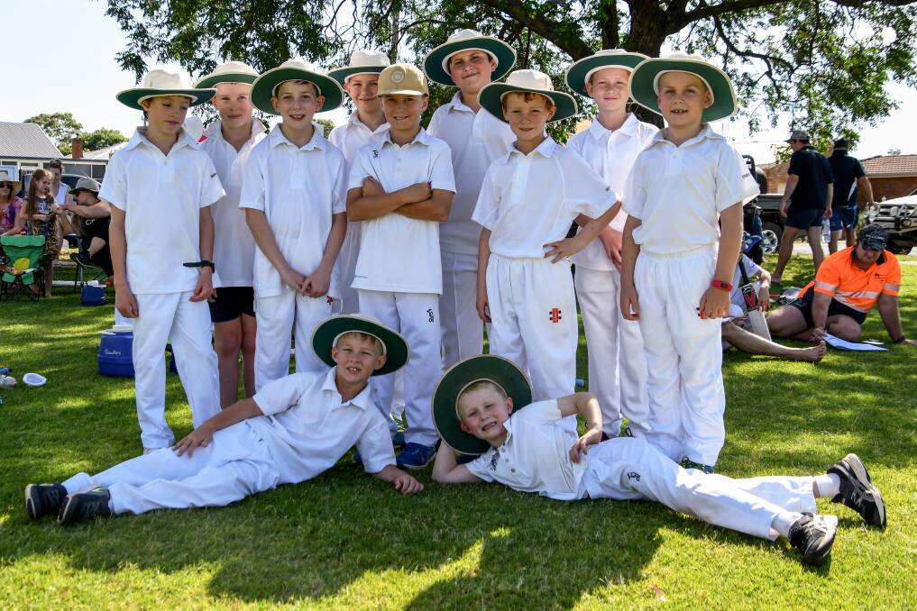 IMMACULATELY DRESSED: The under 10's Parkes Colts side had a great time last Saturday. Their names in the report. Photos: Jenny Kingham.
