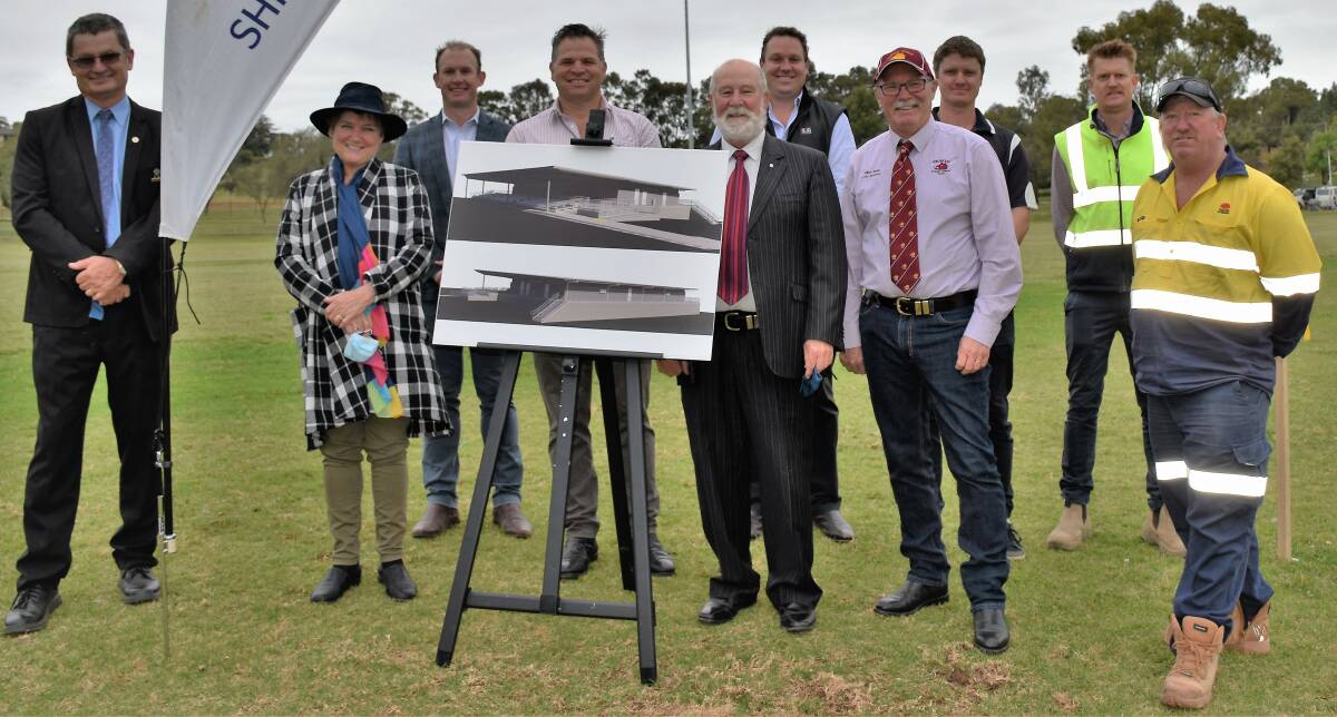 EXCITING TIMES: Works are officially underway on the $1.62 million Spicer Oval upgrades, which include a new pavilion. Photo: JENNY KINGHAM.
