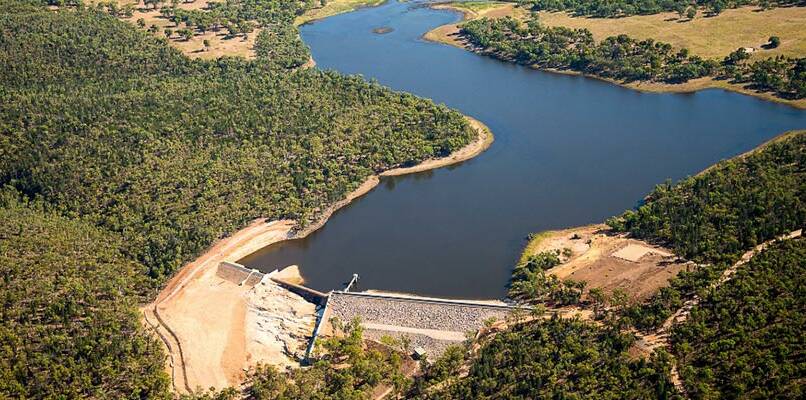 HUGE FUNDING BOOST: Parkes is receiving $6 million from the Federal Government for a water security project. Lake Endeavour Dam is a crucial part of Parkes' water security, and the town will be bolstered by a pipeline from the Lachlan River. Photo: SUPPLIED.