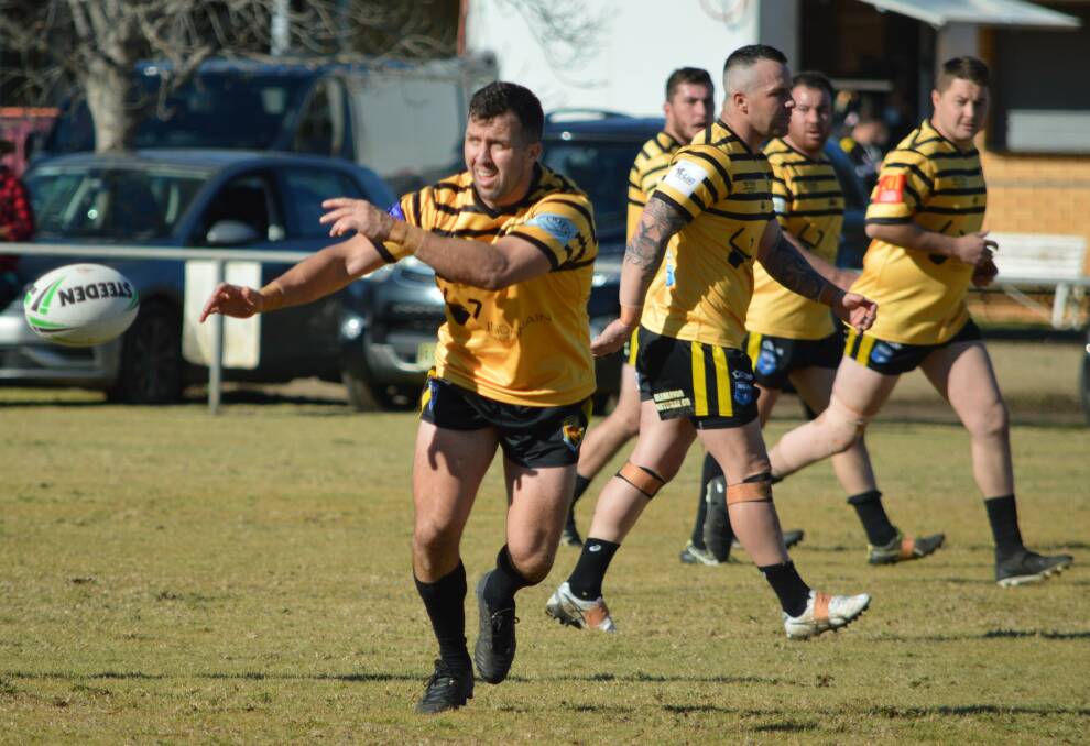 NO GO: Curtis Wykamp and his Eugowra teammates won't be taking to the field for finals after the Woodbridge Cup had to cancel the rest of the season. Photo: KRISTY WILLIAMS.