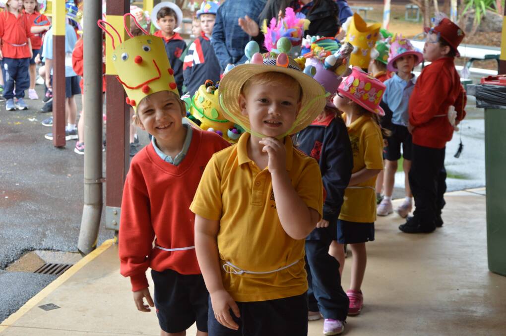 Middleton's Easter hat parade. Photos: KRISTY WILLIAMS.