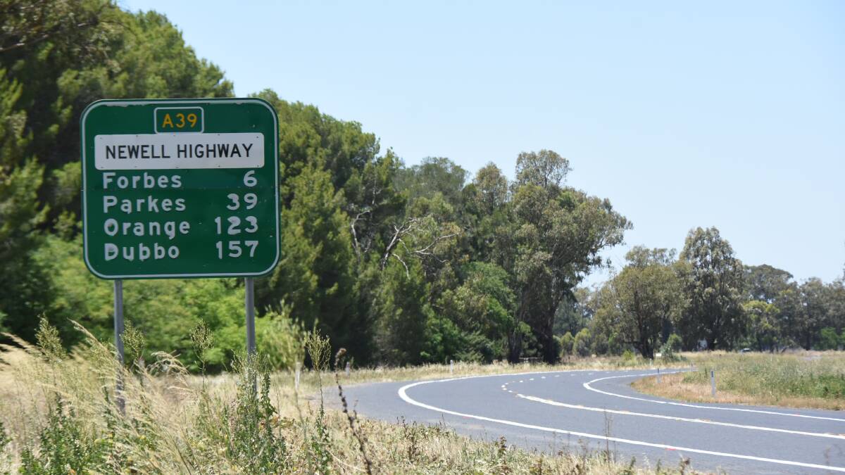 SAFETY FIRST: $6.5 million is being spent on rumble strips for the Newell Highway between Parkes and Forbes. Photo: Renee Powell.