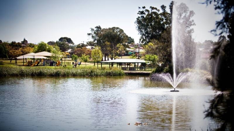 JEWEL IN THE CROWN: Council are applying for a $500k grant for big upgrades of Kelly Reserve. Photo: VISIT PARKES.