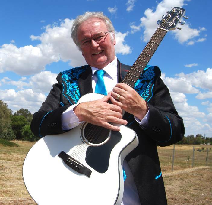 SLIP ON YOUR DANCING SHOES: Parkes musician Stephen R. Cheney will be the featured artists at the Parkes Country Music Association's November muster at the Parkes Services Club. Photo: SUPPLIED.