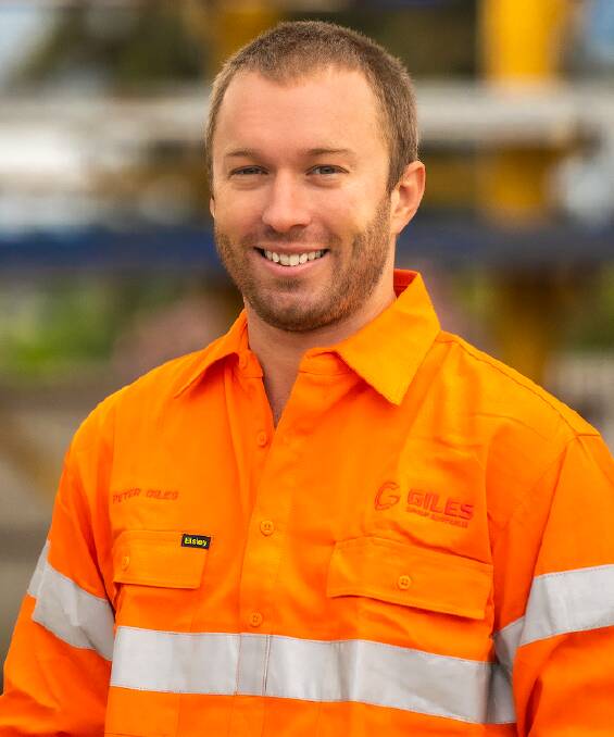 ALL SMILES: Peter Giles, the founder of Giles Group, an engineering, construction and maintenance company in Parkes. Photo: SUPPLIED.