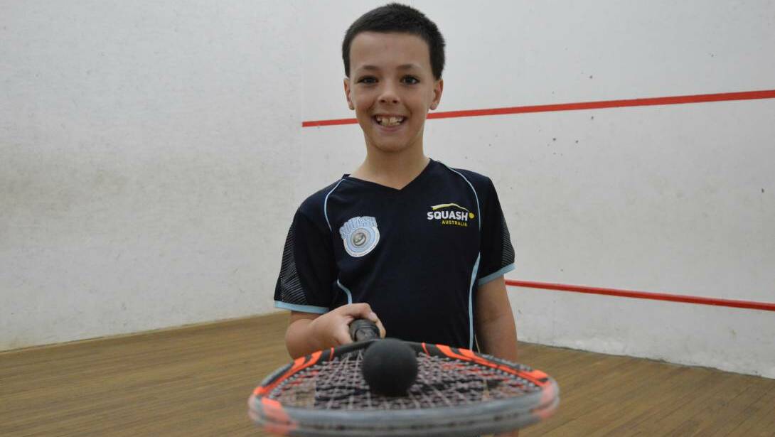 Squash player Henry Kross has had yet another outstanding year.