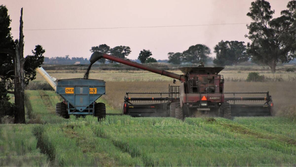 GET ROAD READY: Harvest time is getting closer and closer, and for farmers like these pictured in Tichborne's harvest last year, safety is paramount. Photo: JENNY KINGHAM.