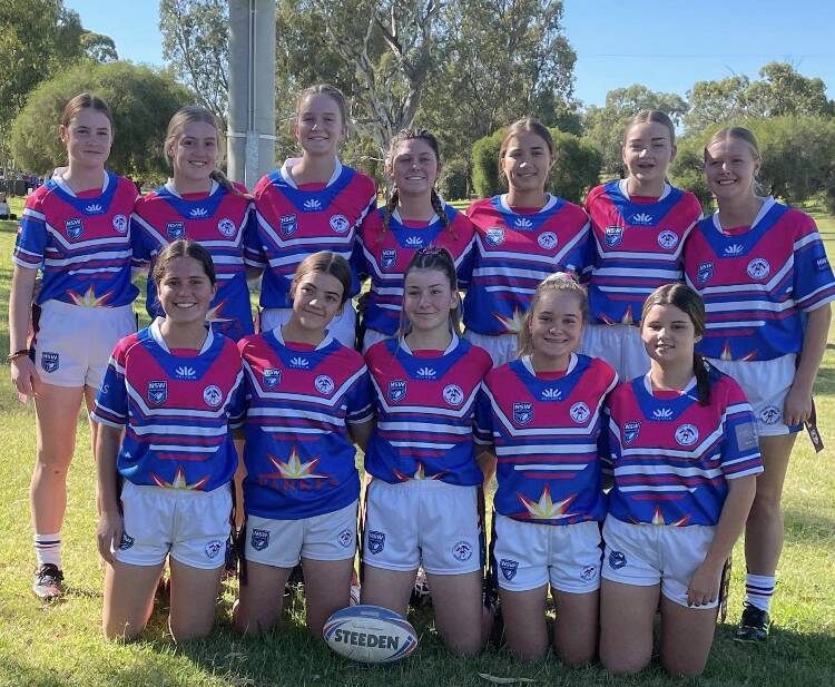 WHAT A TEAM: The under 17s Junior League Tag side were minor premiers in their competition this year. Great work girls. Photo: SUPPLIED.