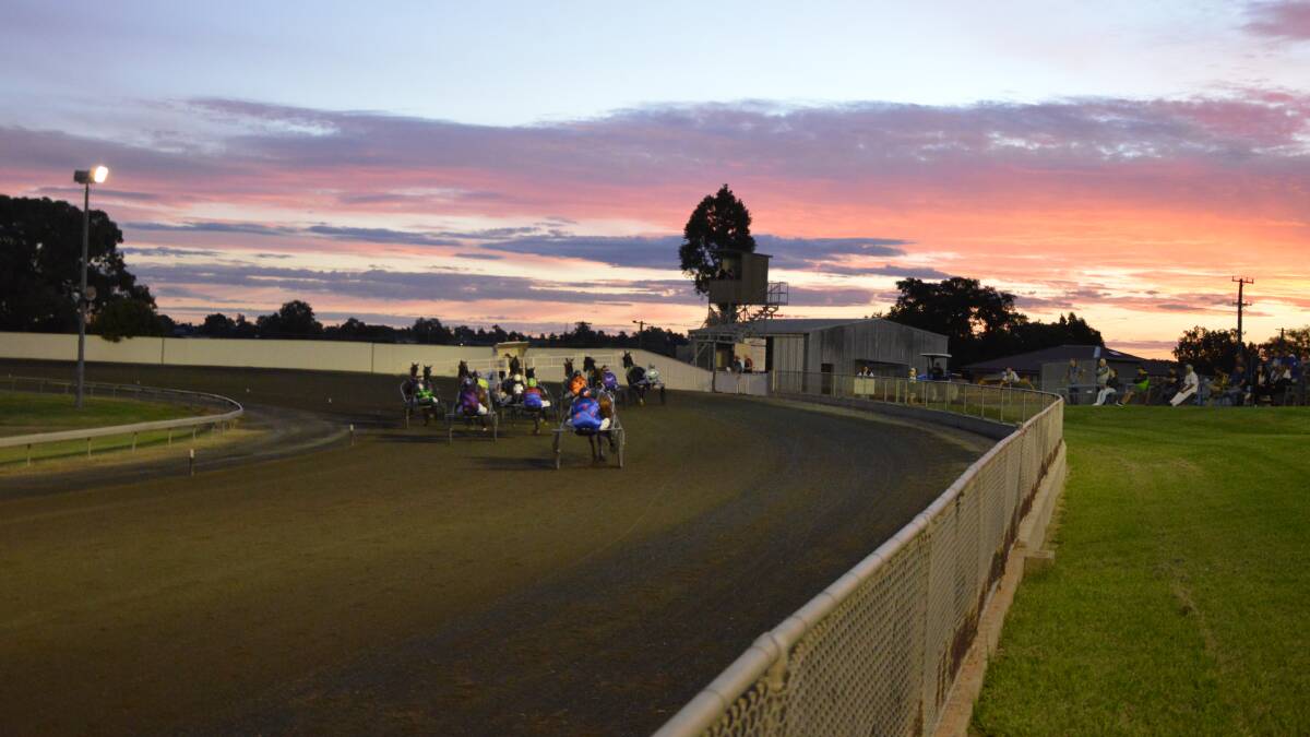 WHAT AN INNOVATION: Night racing at the Parkes Harness Racing Club is now possible thanks to a meeting in 1951 between the Parkes P A & H Association and Parkes Trotting Club. Photo: KRISTY WILLIAMS.