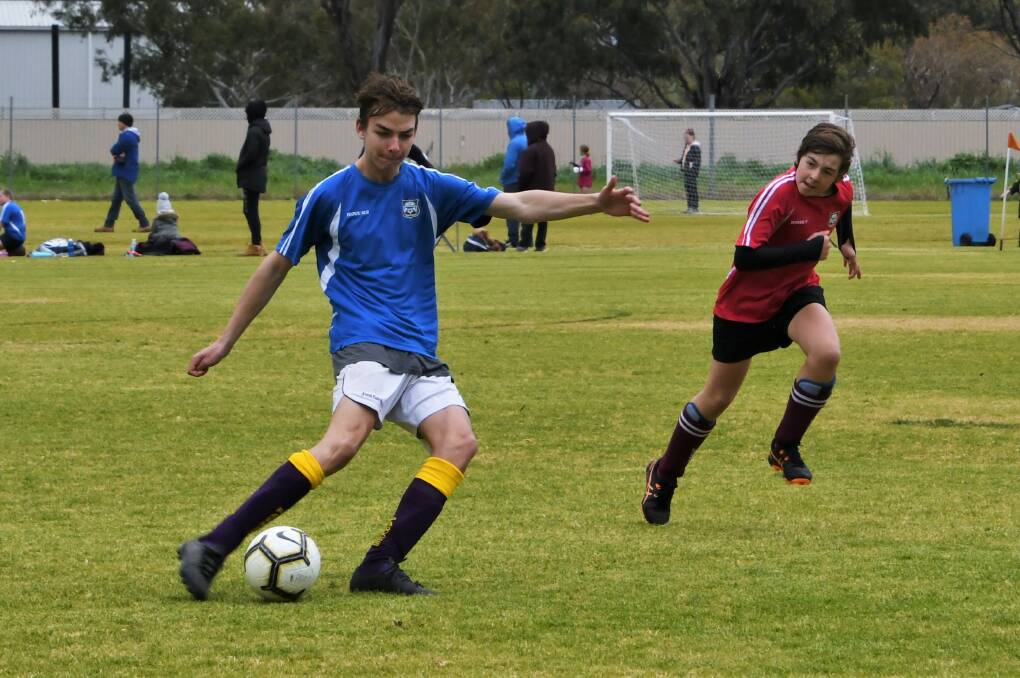 READY TO KICK OFF THE 2021 SEASON: Spencer Draper playing for the under 17 Rovers in 2020. This year promises to be even better. Photo: Jenny Kingham.