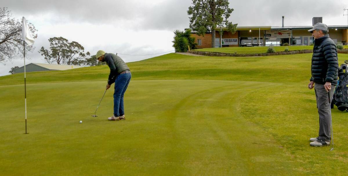 READY TO UNDERGO RENOVATION: The Parkes Golf Club will begin greens reno this week. Photo: Jenny Kingham.