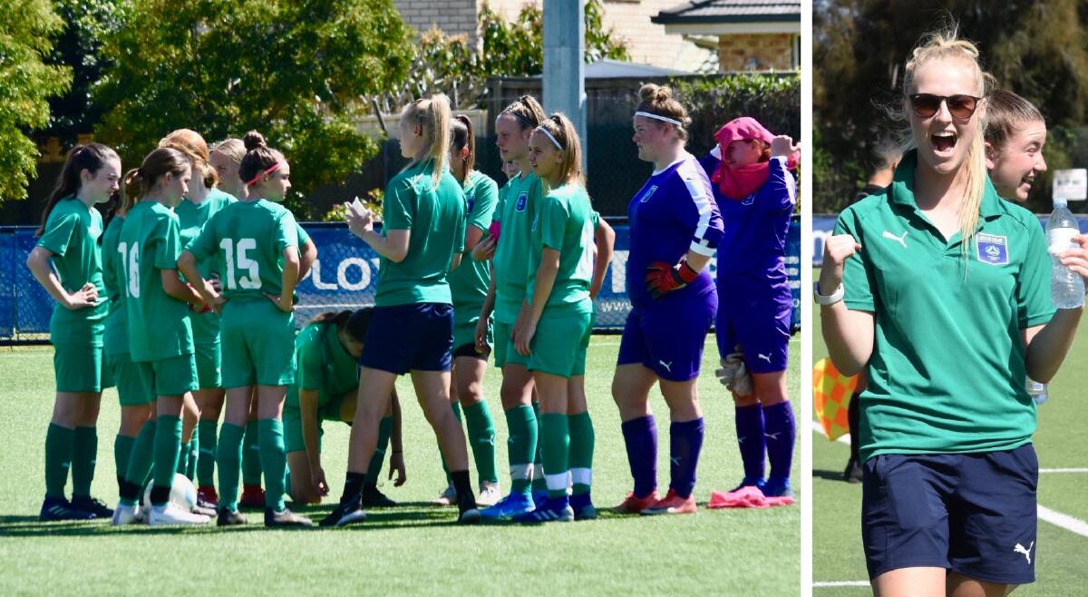 TRAILBLAZER: Parkes PE teacher and coach Meghan Kempson coaching Western NSW at the state titles in 2018. Photos: Kerry Archer. 