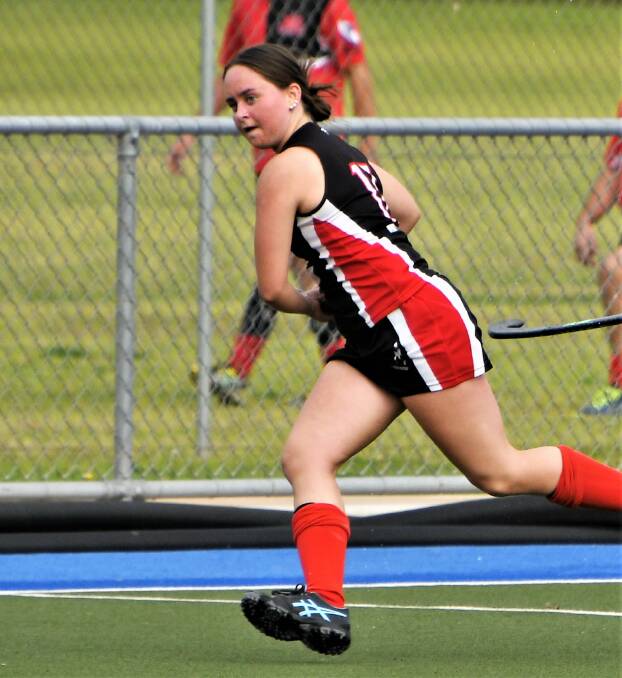 RISING STAR: Meg Turner is one of six Parkes players who made the Western Region Academy of Sport's hockey squad for 2022. Photo: JENNY KINGHAM.