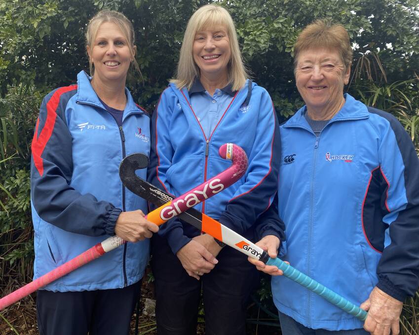 MASTERFUL: From left, Denise Gersbach, Mandy Westcott and Maureen Massey have been picked to represent NSW. Photo: Supplied.