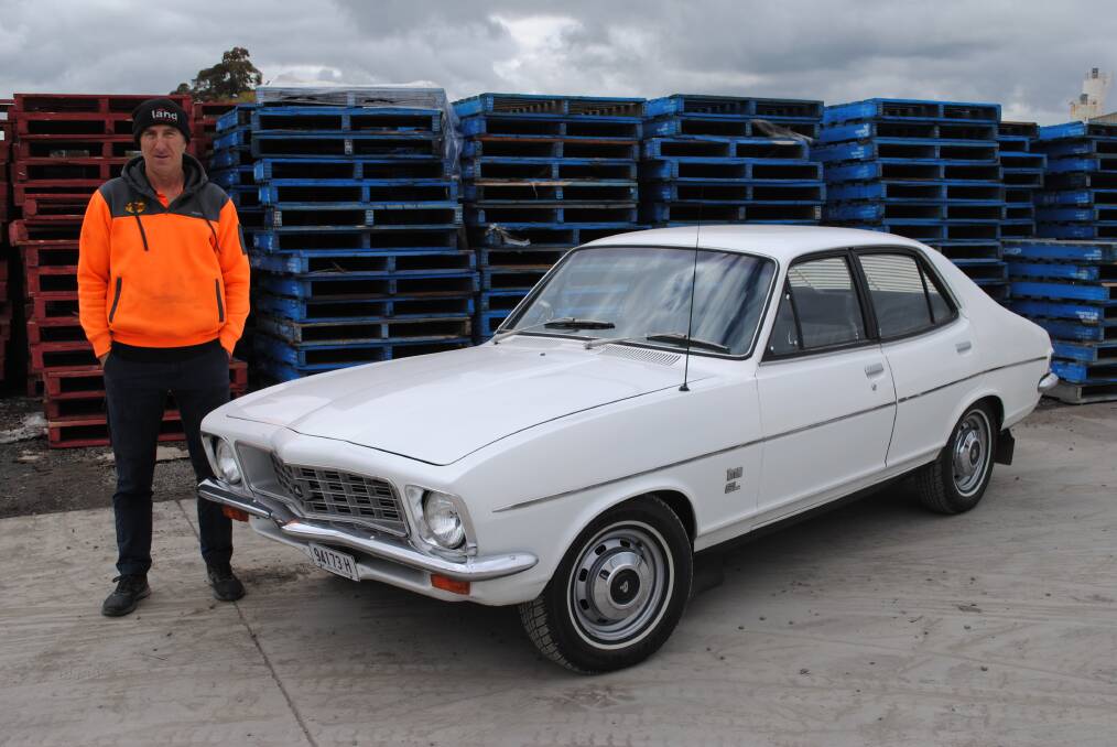 ORIGINAL: Grant Thompson from the Central West Car Club with his 1973 LJ Holden Torana. Photo: supplied