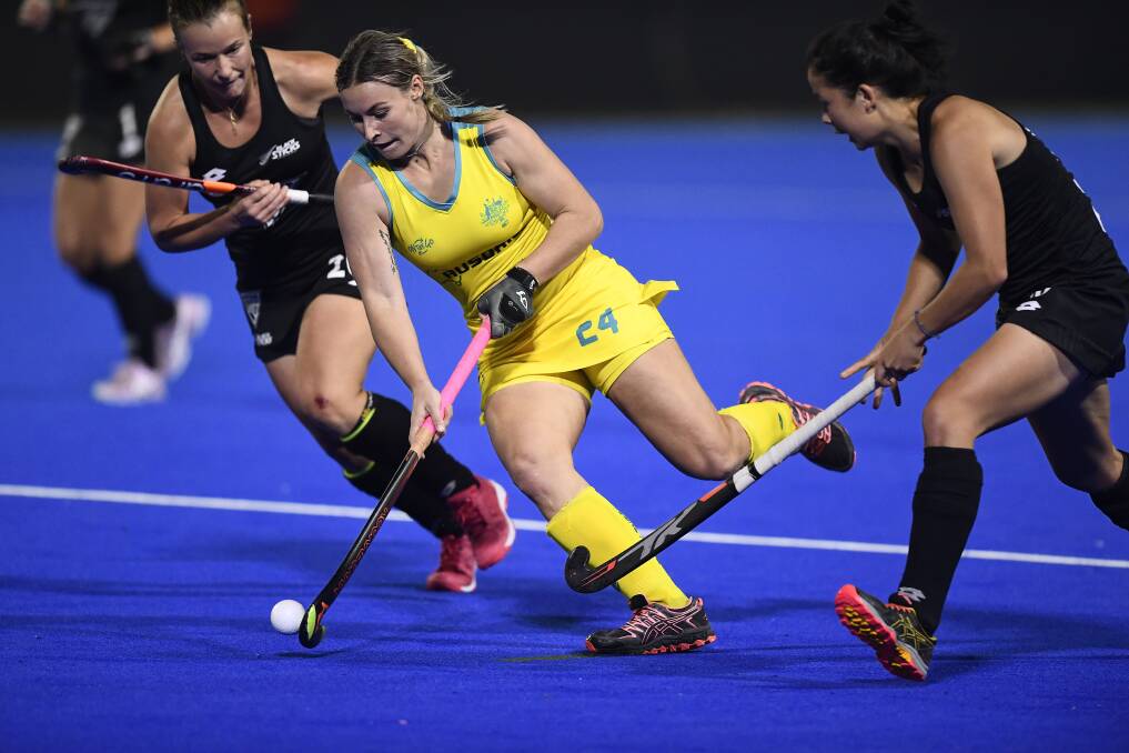 SELECTED: Parkes' Mariah Williams has been picked in the 2021 Hockeyroos squad, in a huge Olympic year. Photo: Getty Images