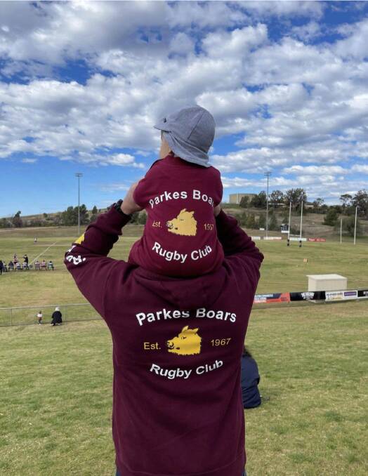 GENERATION NEXT: Encouraging future generations of Boars will be much easier now the club will soon have Spicer Oval to call home. Photo: SUPPLIED.