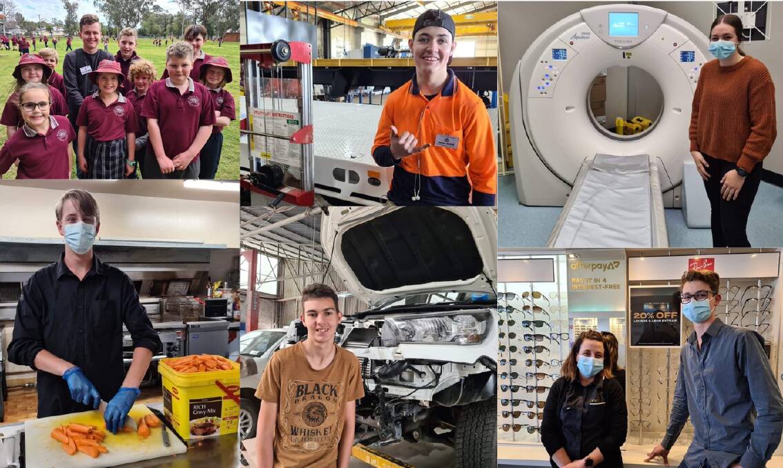 Year 10 students from Parkes High School have been out in the community doing work experience.
