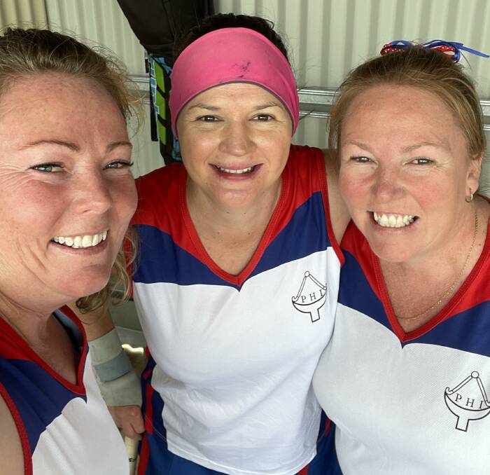 READY TO TASTE GLORY: Parkes players were all smiles after their semi final win. Photo: LOUISE WITHEROW.