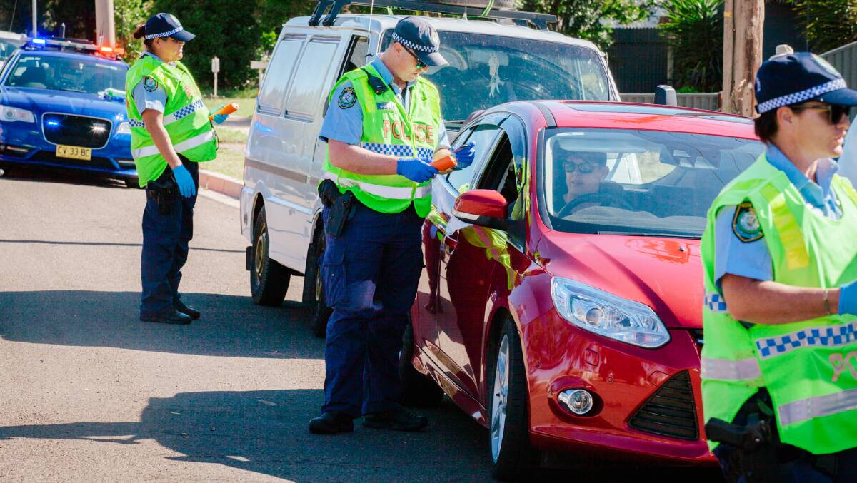 DRIVE SAFE: Double demerit points will be enforced over the Christmas and New Year period, with plenty of police on the road. Photo: SUPPLIED.