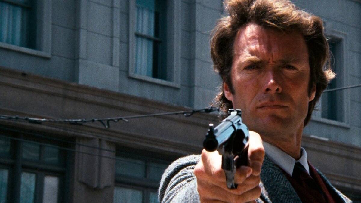 Clint Eastwood in Dirty Harry (1971). Picture: Supplied