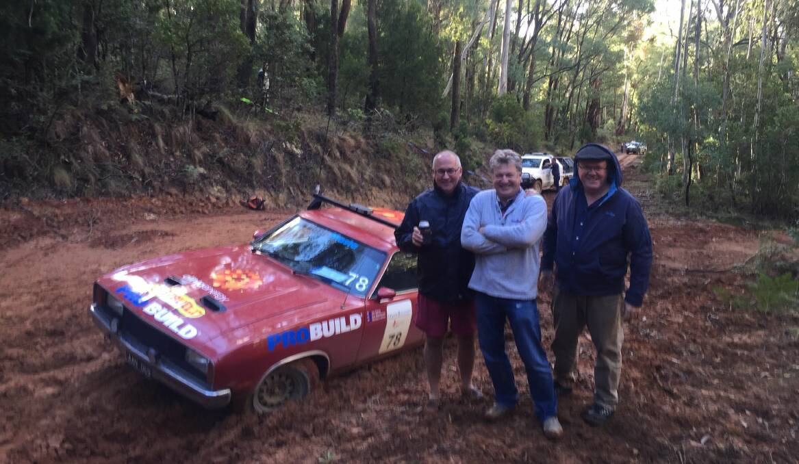 GOOD CAUSE: Peter Fehon and fellow rally drivers are gearing up for this year's Beyond Bitumen Rally and raising funds for beyondblue. Photo: CONTRIBUTED