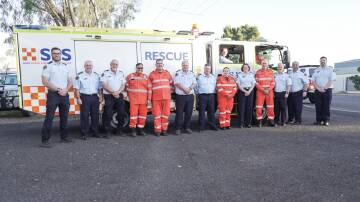 NSW State Emergency Service (SES) at Parkes has received a significant boost, with a brand new medium rescue truck. Image supplied. 