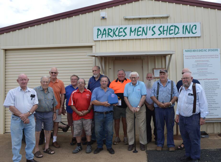 With the help of a grant from Parkes Shire Council, the Parkes Men's Shed have installed a brand new defibrillator to replace the shed's ageing model.