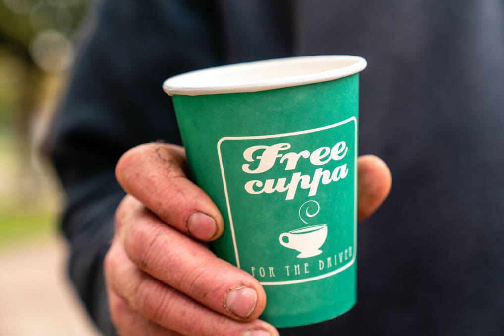 SIGN UP: Businesses are invited to help tackle driver fatigue by registering to take part in next year's 'Free Cuppa for the Driver' scheme. Photo: Submitted
