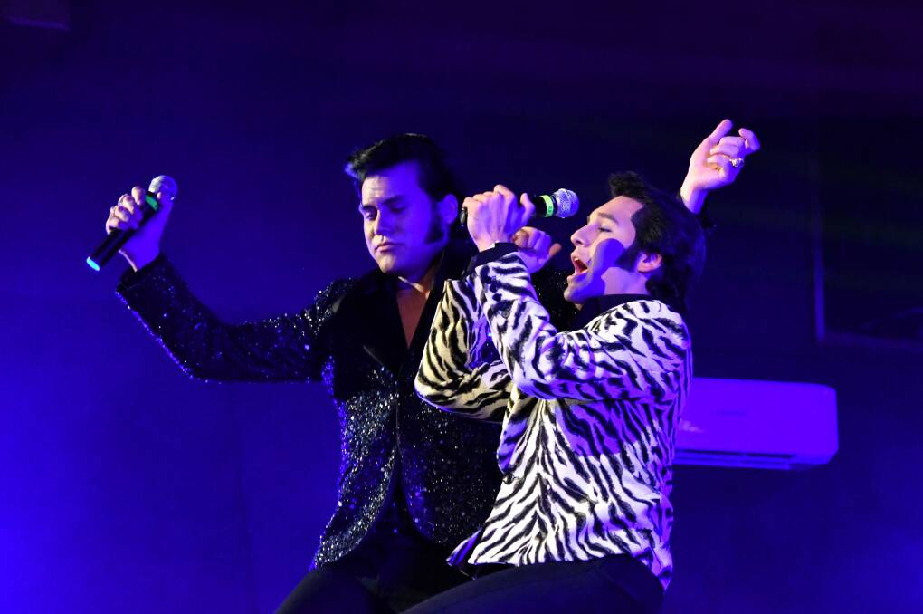 Cote Deonath and Taylor Rodrigez were our feature artists at the 2024 Parkes Elvis Festival. Photo by Jenny Kingham.