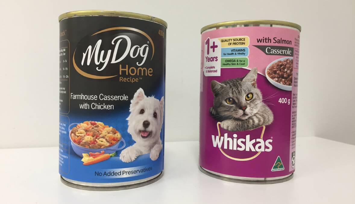 There has been a shortage of Mars lines of dog and cat food in a major supermarket. 